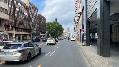 Leipziger Straße in central Berlin: Many cyclists feel unsafe on this road.