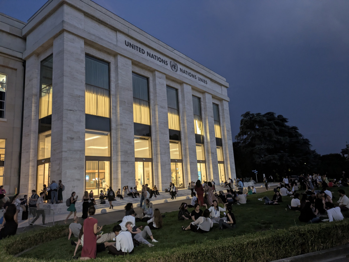 UN-Hauptgebäude Palais des Nations Genf