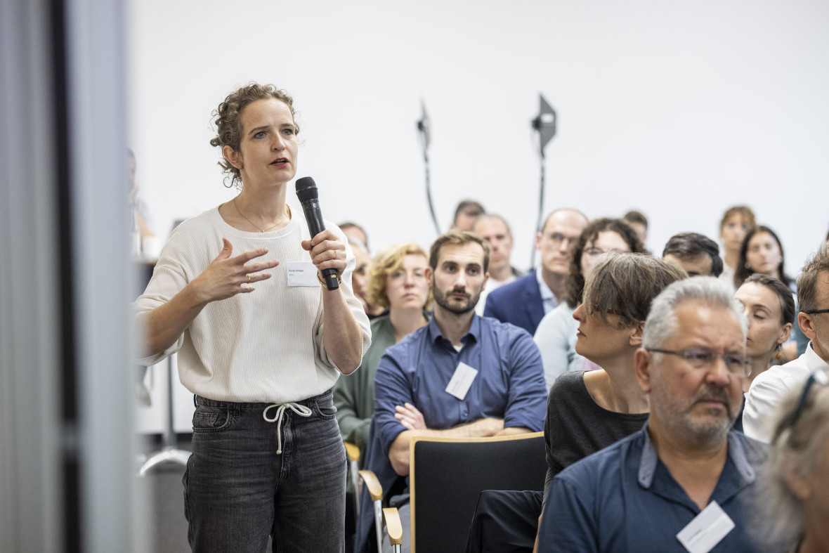 Interessierte Fragen aus dem Publikum