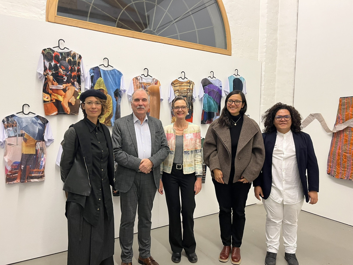 Sam Spurr, Martin Gorholt, Birgit-Katharine Seemann, Angela Ka Ki Lee, Samir Dams (v.l.n.r.)