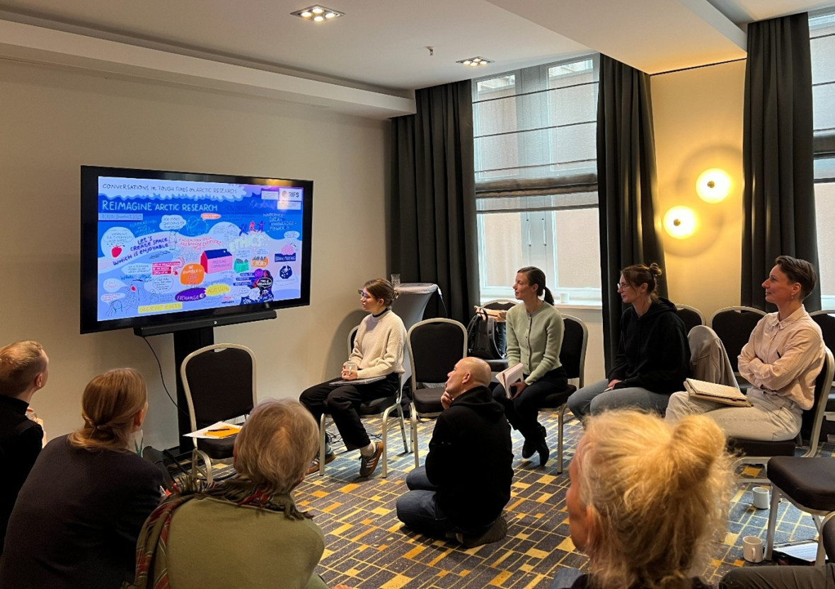 Reflection requires braveness. Participants at the workshop.