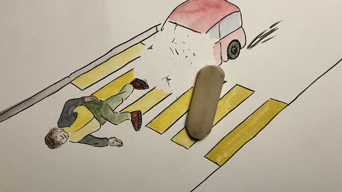 In Berichten über Verkehrsunfälle werden oft unpersönliche Formulierungen verwendet.